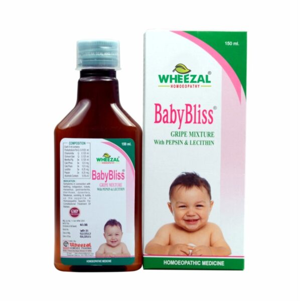 Wheezal HOMOEO PHARMA BABY BLIS GRIPE WATER