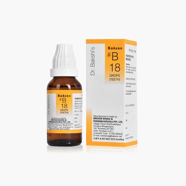 Bakson #B 18 Drops